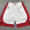 Rockets White Swingman Shorts