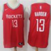 Rockets 13 James Harden Red Men Jersey