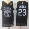 Warriors 23 Draymond Green Black Swingman Men Jersey
