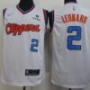 Clippers 2 Kawhi Leonard White City Edition Men Jersey