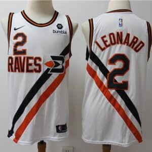Clippers 2 Kawhi Leonard White 2019-20 Hardwood Classics Men Jersey