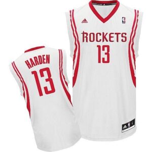 Rockets 13 James Harden White Home Revolution 30 Men Jersey