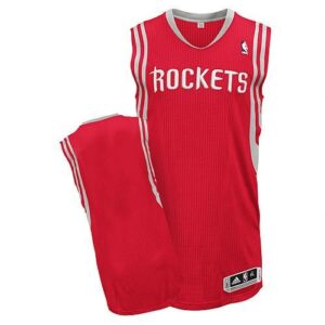 Rockets Blank Red Road Revolution 30 Men Jersey