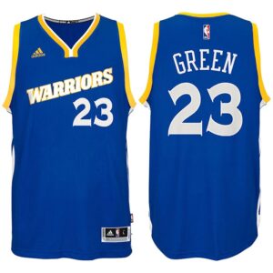 Warriors 23 Draymond Green Royal Blue Stretch Crossover Swingman Men Jersey