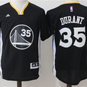 Warriors 35 Kevin Durant Black Pride Swingman Men Jersey
