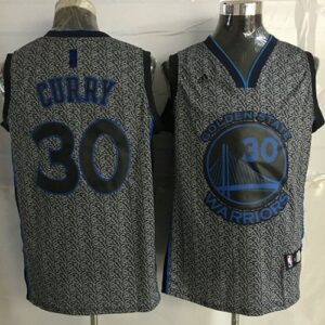 Warriors 30 Stephen Curry Grey Static Men Jersey