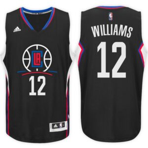 Los Angeles Clippers 23 Lou Williams Black Men Jersey