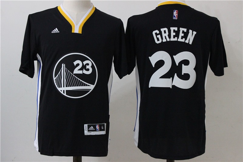 Warriors 23 Draymond Green Black New Alternate Men Jersey
