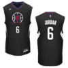 Clippers 6 DeAndre Jordan Black Alternate Men Jersey