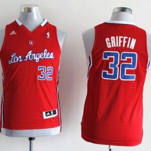 Clippers 32 Blake Griffin Red Youth Jersey