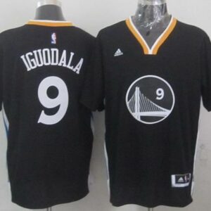 Warriors 9 Andre Iguodala New Black Alternate Men Jersey