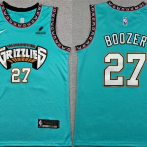 Memphis Grizzlies 27 Cameron Boozer Teal 2026 Draft Men Jersey