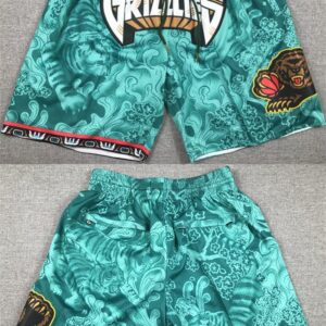 Memphis Grizzlies Aqua Shorts (Run Small)