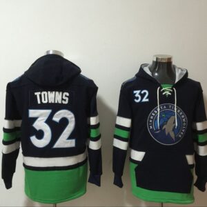 Timberwolves 32 Karl-Anthony Towns Hoodie Swweatshirt