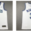 Timberwolves 3 Mcdaniels White Men Jersey