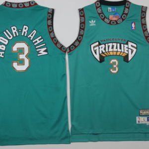 Adidas Vancouver Grizzlies #3 Shareef Abdur-Rahim Jersey