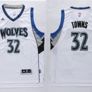 Timberwolves 32 Karl-Anthony Towns White Men Jersey
