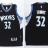 Timberwolves 32 Karl-Anthony Towns Black Men Jersey