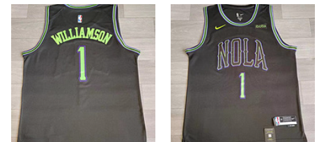 Pelicans 1 Zion Williamson Black 2023-24 City Men Jersey
