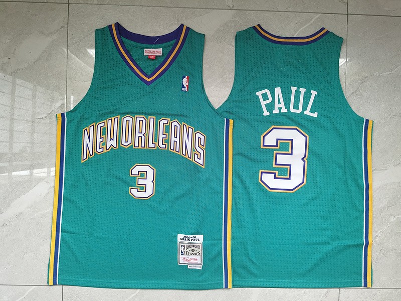 Pelicans 3 Paul Green Throwback Men Jersey
