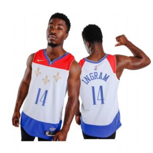 Pelicans 14 Brandon Ingram White 2020-21 City Edition Men Jersey