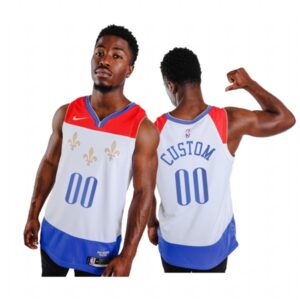 Pelicans Customzied White 2020-21 City Edition Men Jersey
