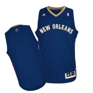 Pelicans Blank Navy Revolution 30 Men Jersey