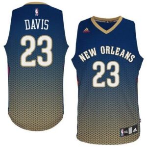 Pelicans 23 Anthony Davis Navy Resonate Swingman Men Jersey