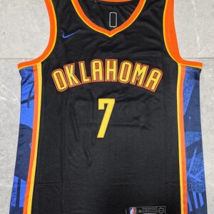 Thunder 7 Chet Holmgren 2024 City Men Jersey