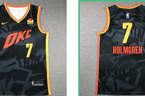 Thunder 7 Chet Holmgren City Men Jersey