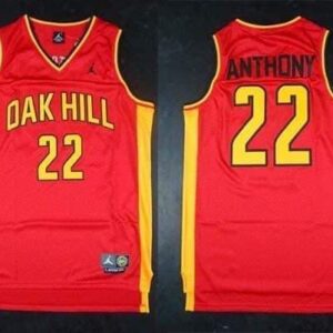 Oklahoma City Thunder 22 Anthony Red Men Jersey