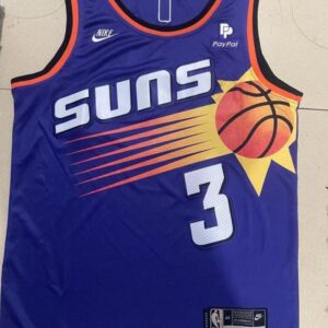 Suns 3 Chris Paul Purple Men Jersey