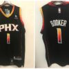 Suns 1 Booker Basketball Jersey