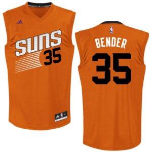 Suns 35 Dragan Bender Orange Men Jersey