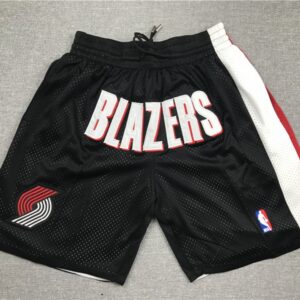 Blazers Black Swingman Shorts