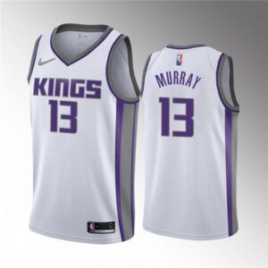 Kings 13 Keegan Murray White 2022 Draft Basketball Men Jersey