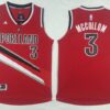 Blazers 3 Mccollum Red Men Jersey