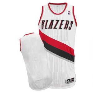Blazers Blank White Revolution 30 Men Jersey