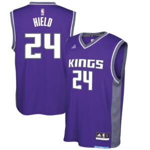 Sacramento Kings 24 Buddy Hield Purple Swingman Men Jersey