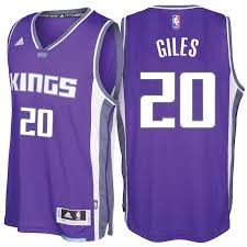 Adidas Sacramento Kings 20 Harry Giles Purple 2017 Draft Men Jersey