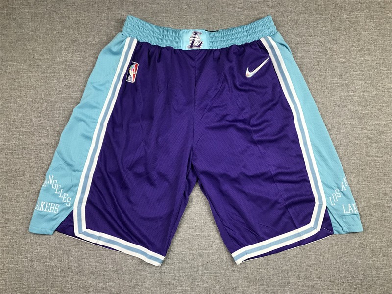 Lakers Purple Shorts
