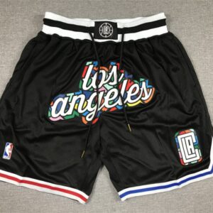 Los Angeles Clippers Black Just Don Shorts