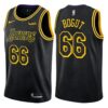 Lakers 66 Andrew Bogut Black City Edition Men Jersey