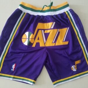 Jazz Purple Just Don Mesh Shorts