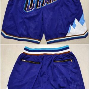 Utah Jazz Purple Shorts (Run Small)