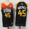 Jazz 45 Donovan Mitchell Purple 2020-21 City Edition Men Jersey