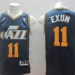 Jazz 11 Exum Blue Swingman Men Jersey