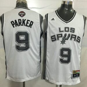 Spurs 9 Tony Parker White Latin Nights Men Jersey