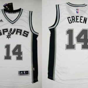 Spurs 14 Danny Green White Revolution 30 Men Jersey