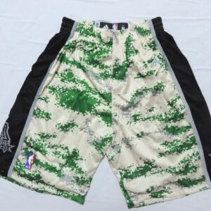 San Antonio Spurs Camo Men's Basketball Shorts